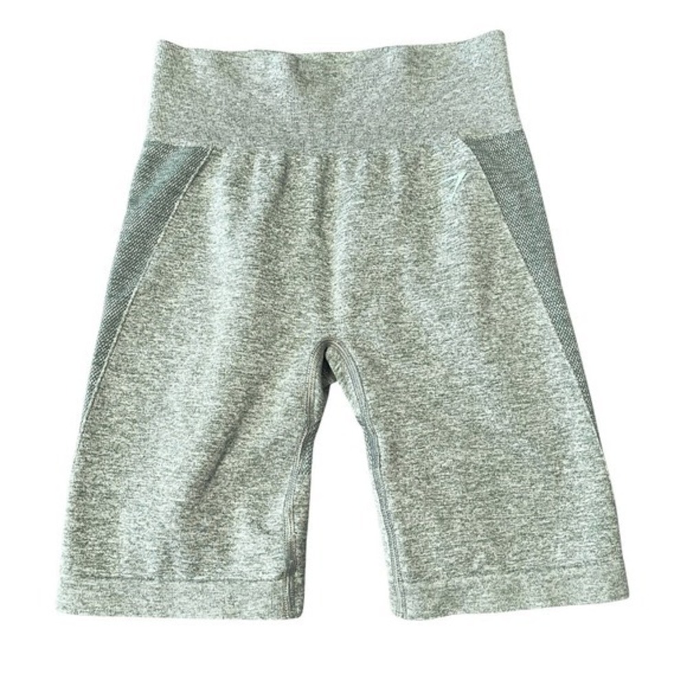 Gymshark Womens Compression Shorts Size S Green High Waist Compression Athletic‎ - Picture 2 of 6